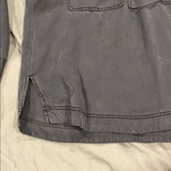 Free People Sexy Tencel Lace Up Shirt - Picture 13 of 14